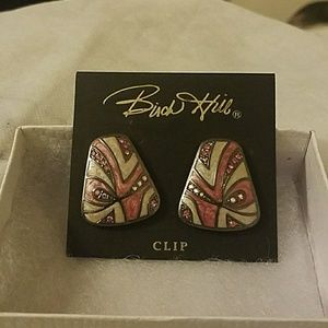 Birch Hill Clip Earrings